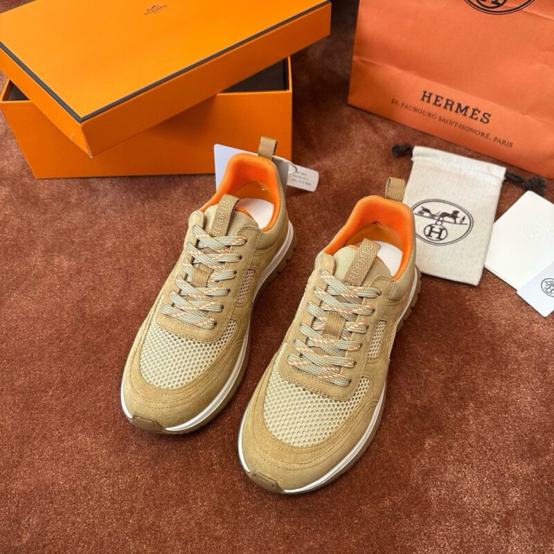 Hermes authentic quality sneakers 2025