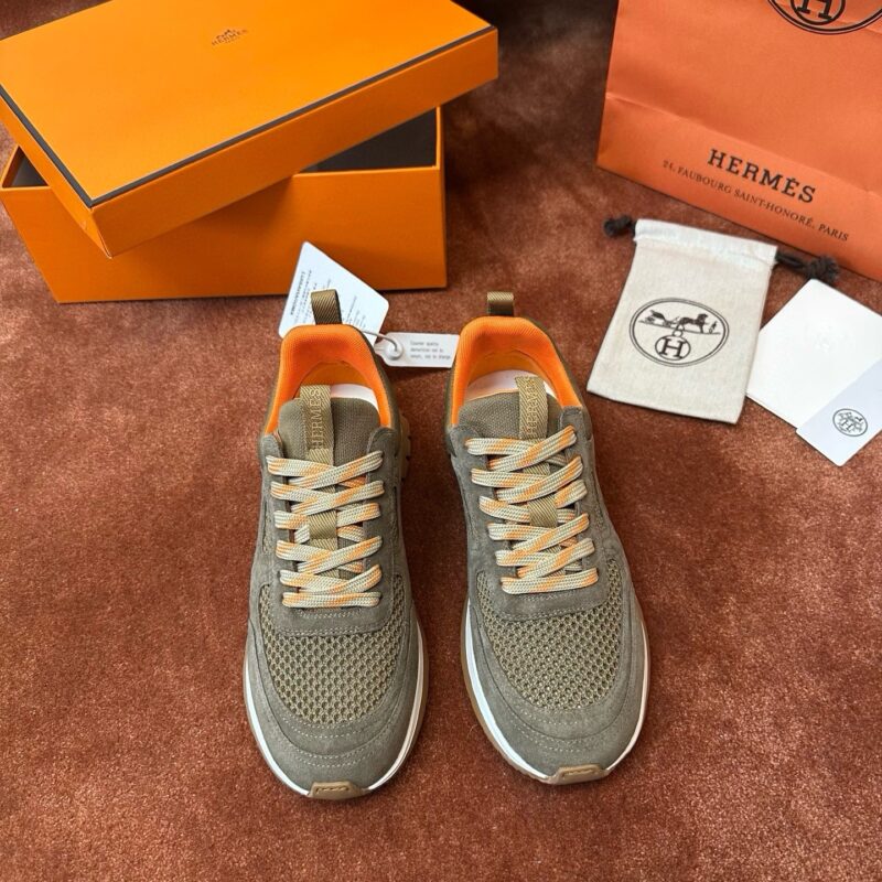 Hermes authentic quality sneakers 2025