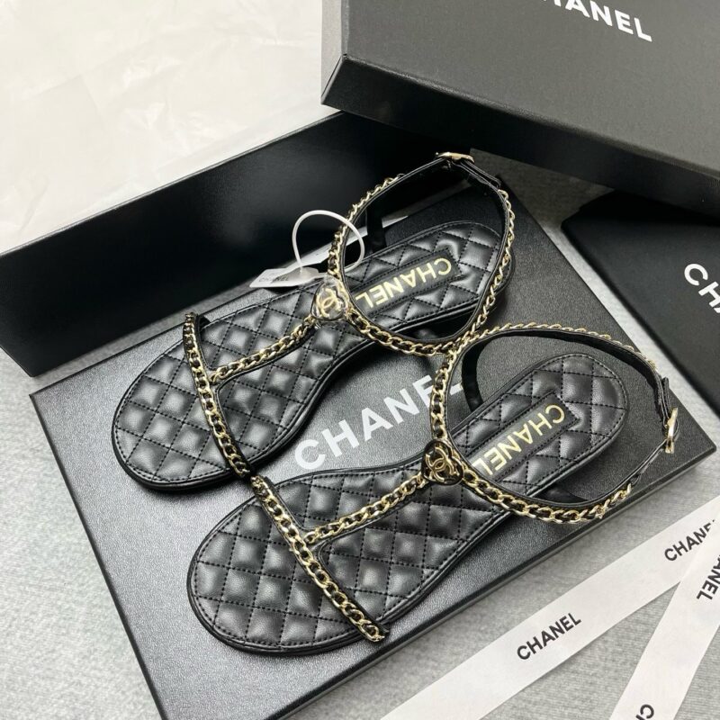 Chanel authentic quality shoes 2025