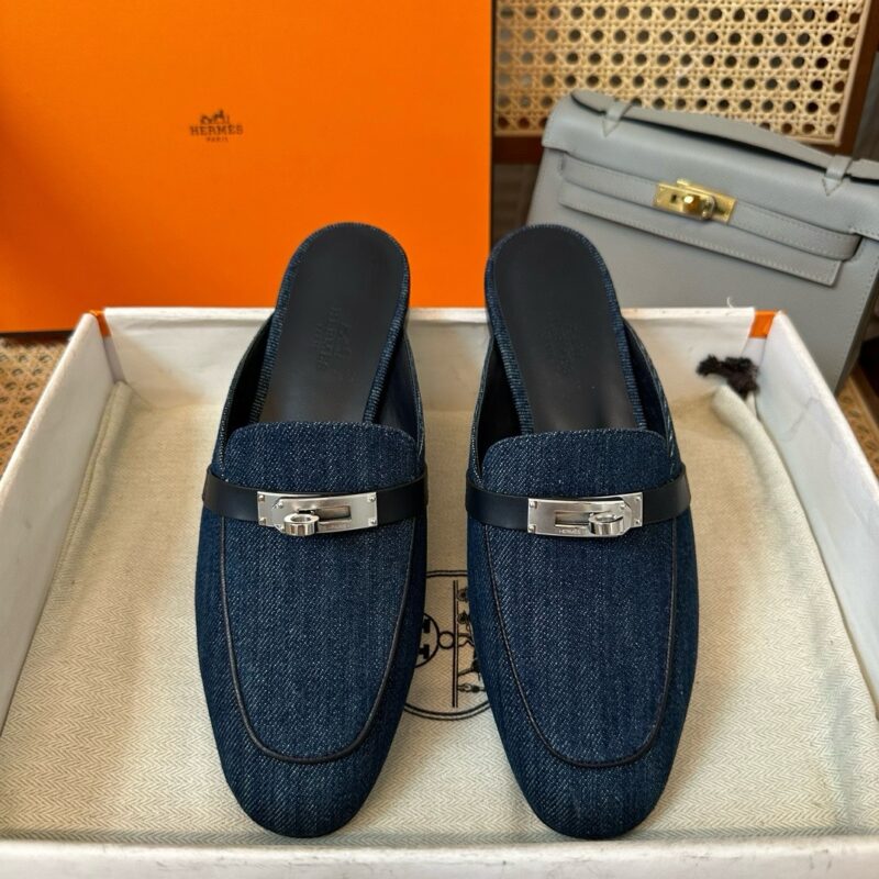 Hermes authentic quality shoes 2025