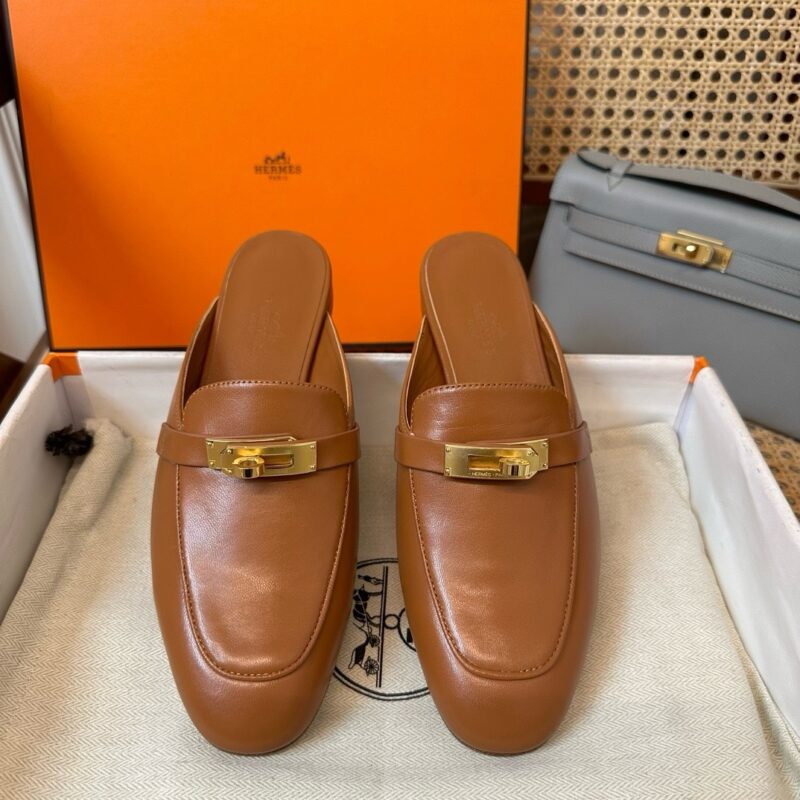 Hermes authentic quality shoes 2025
