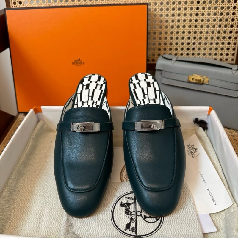 Hermes authentic quality shoes 2025