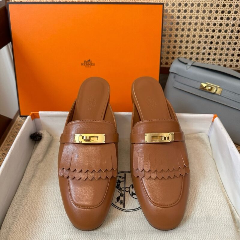 Hermes authentic quality shoes 2025