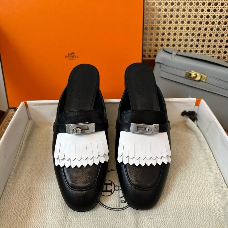 Hermes authentic quality shoes 2025