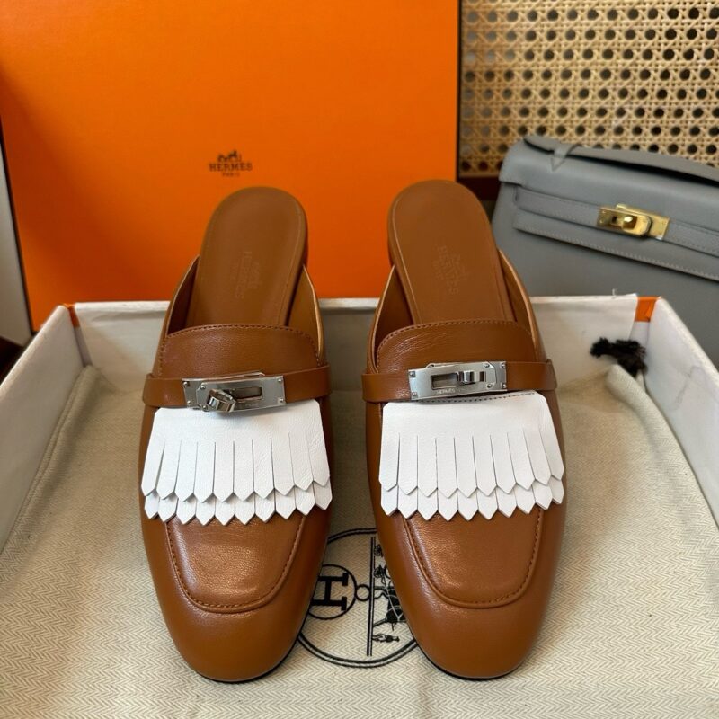Hermes authentic quality shoes 2025