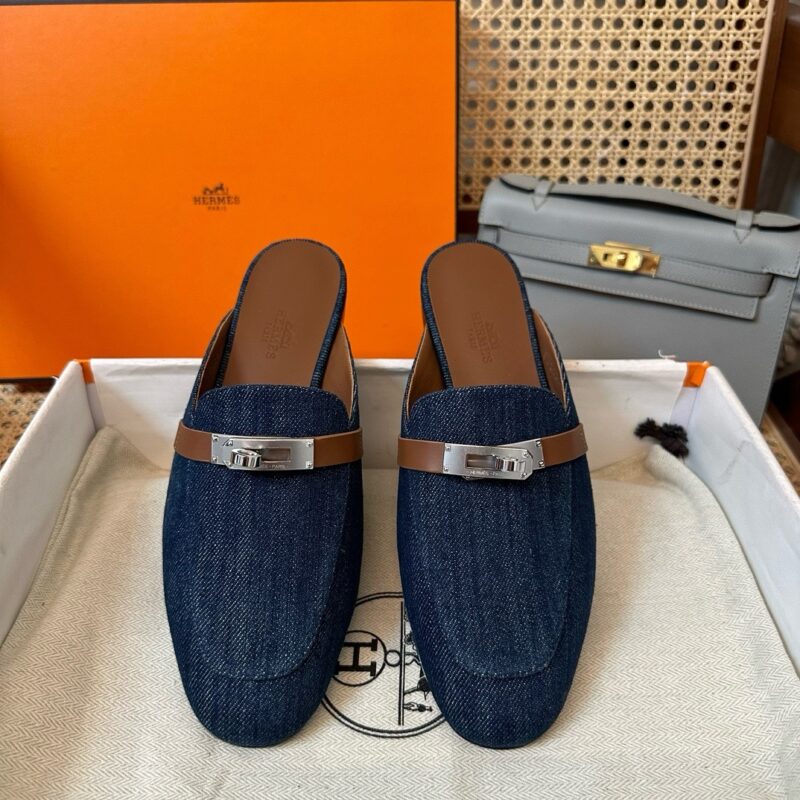 Hermes authentic quality shoes 2025