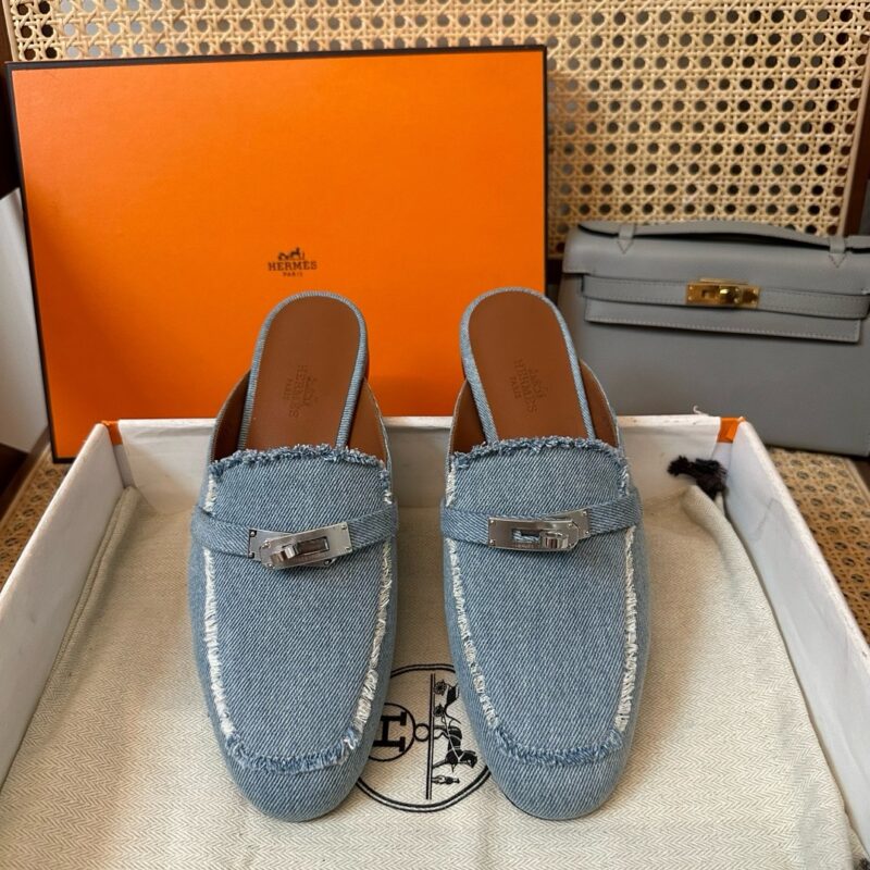 Hermes authentic quality shoes 2025