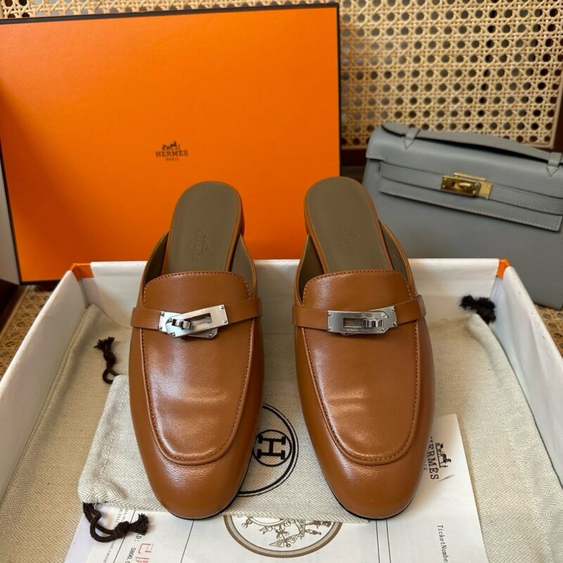 Hermes authentic quality shoes 2025