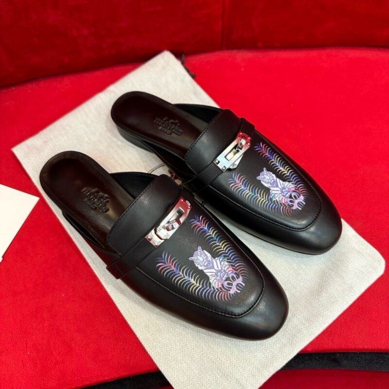 Hermes authentic quality shoes 2025