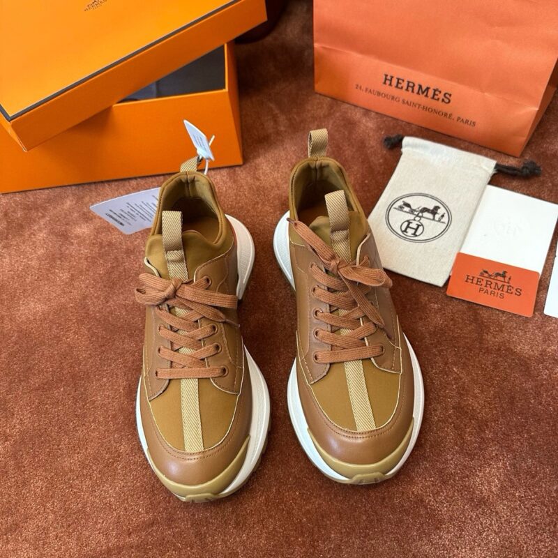 Hermes authentic quality sneakers 2025