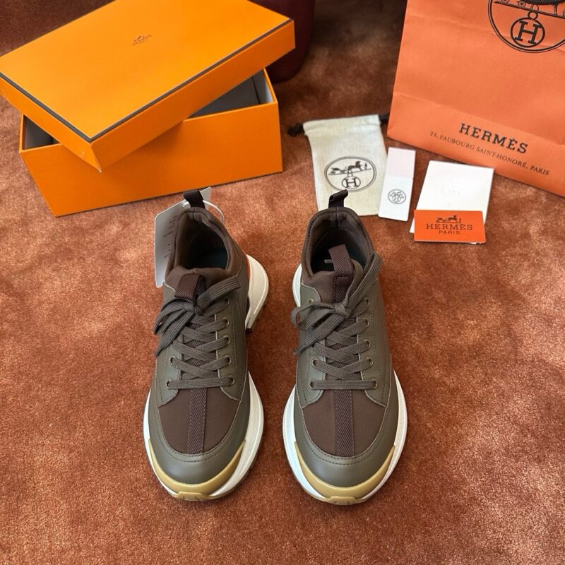 Hermes authentic quality sneakers 2025