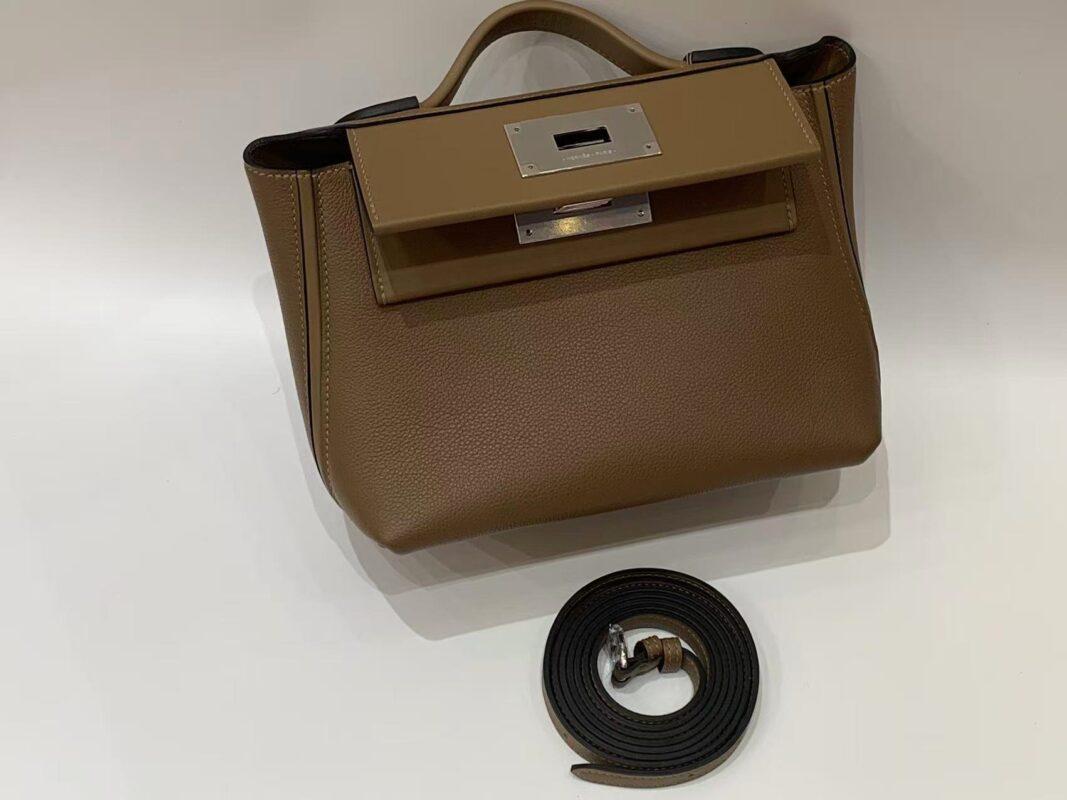 hermes 2424 mini bag swift leather palladium hardware