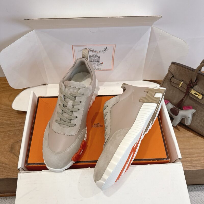 Hermes authentic quality sneakers 2025