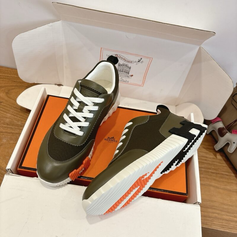 Hermes authentic quality sneakers 2025