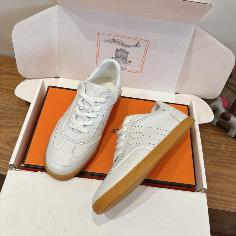 Hermes authentic quality sneakers 2025