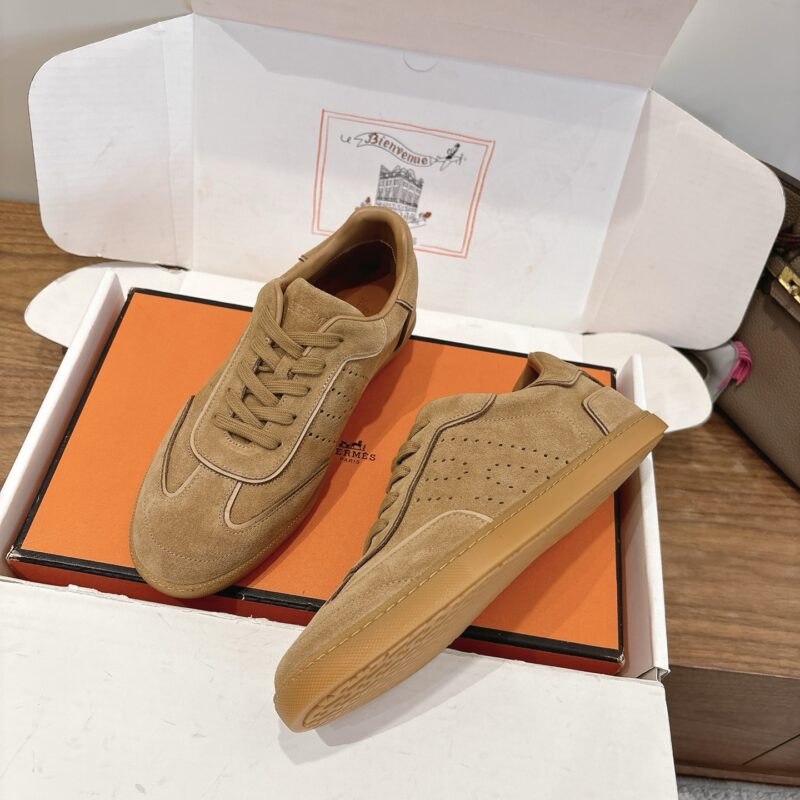 Hermes authentic quality sneakers 2025