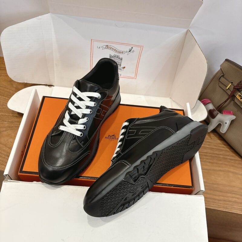 Hermes authentic quality sneakers 2025