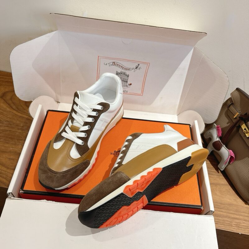 Hermes authentic quality sneakers 2025