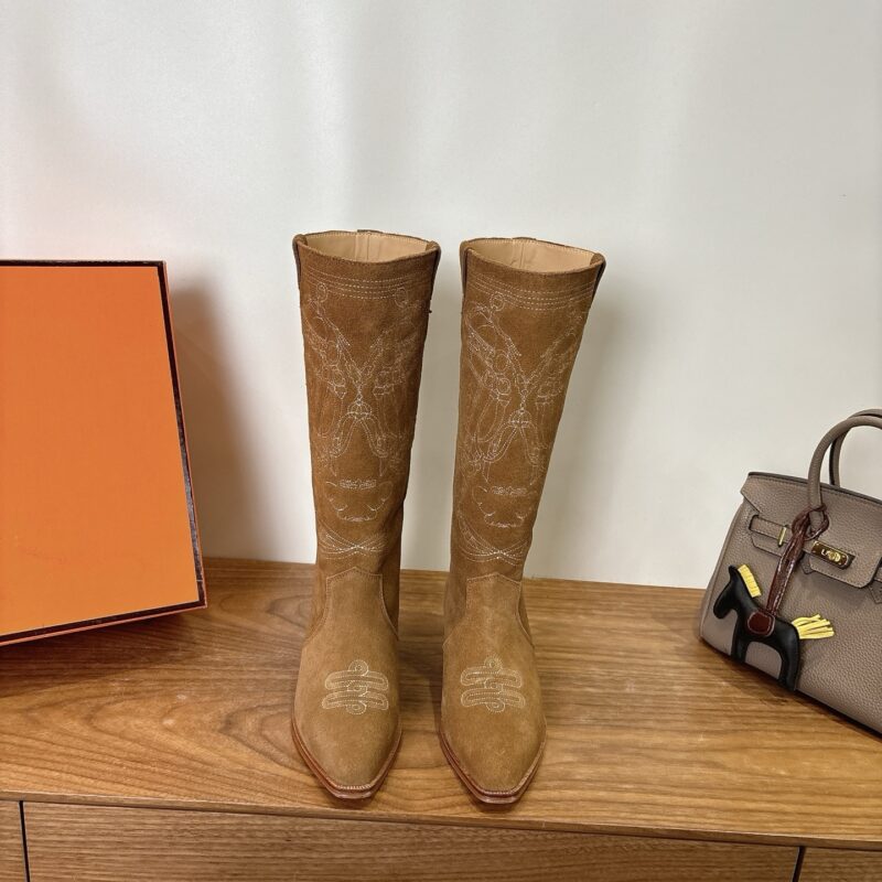 Hermes authentic quality boots 2025