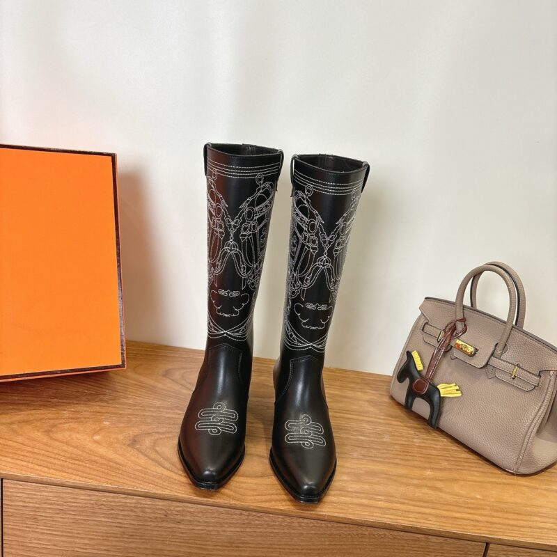 Hermes authentic quality boots 2025
