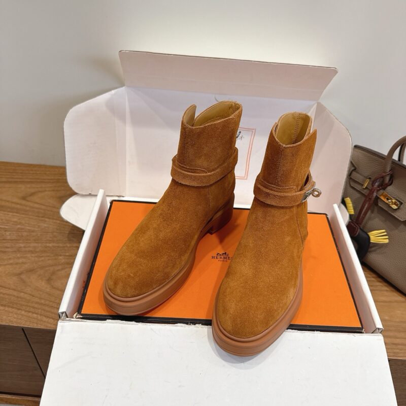 Hermes authentic quality boots 2025