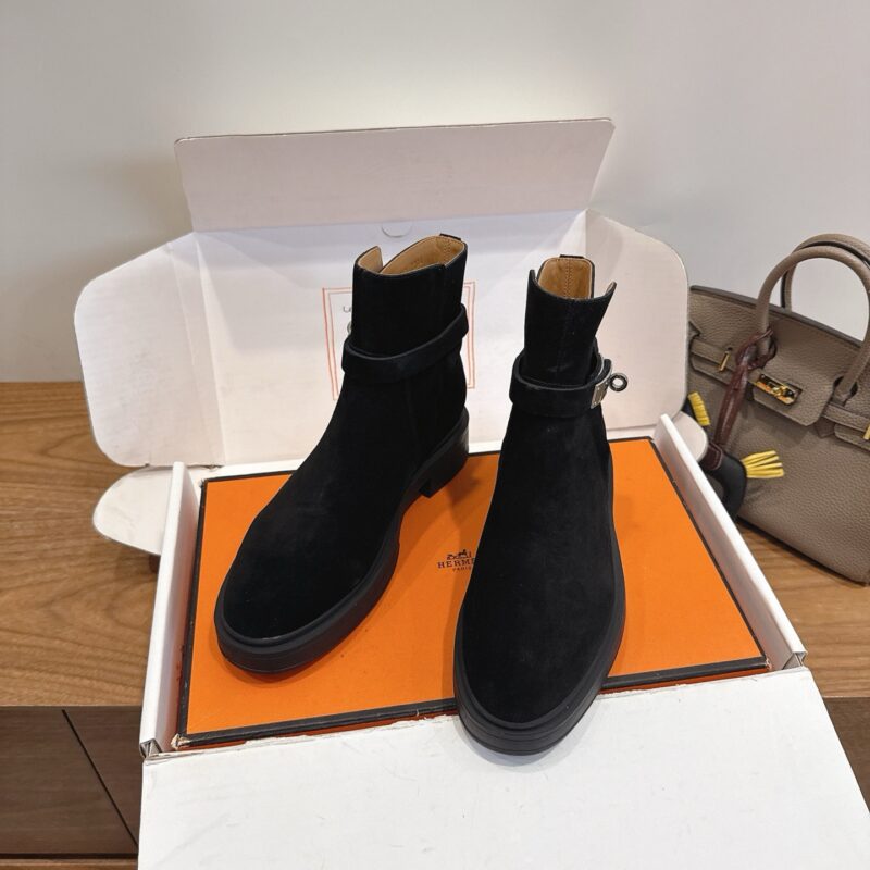 Hermes authentic quality boots 2025