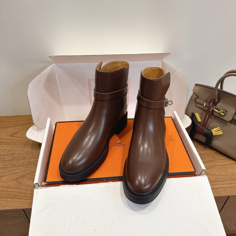 Hermes authentic quality boots 2025