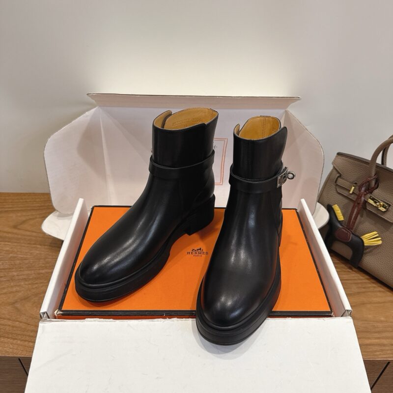 Hermes authentic quality boots 2025