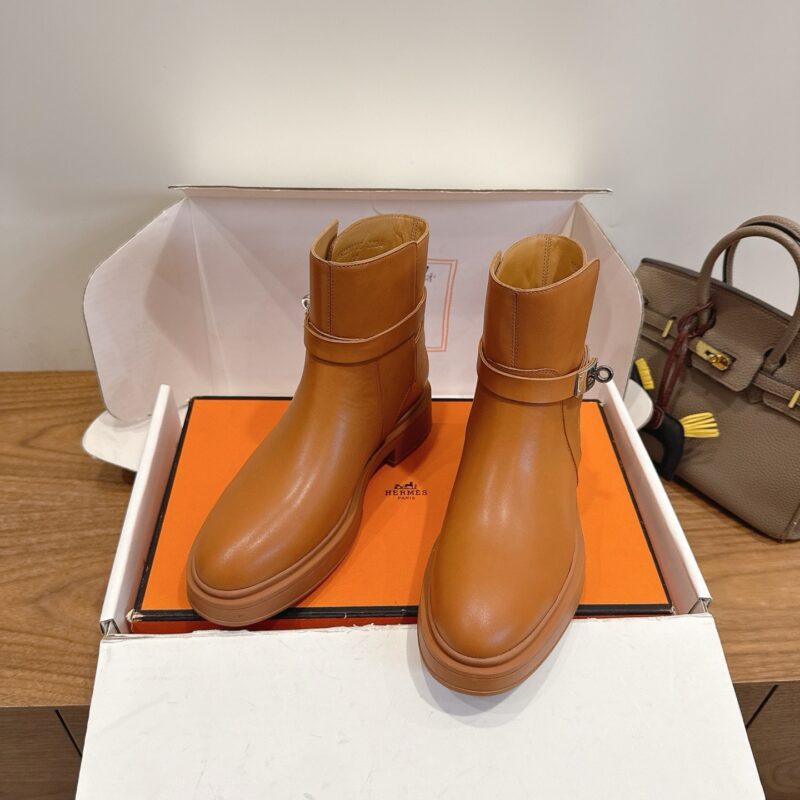 Hermes authentic quality boots 2025