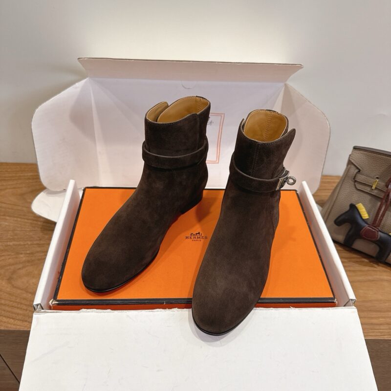 Hermes authentic quality boots 2025