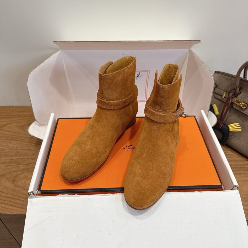 Hermes authentic quality boots 2025