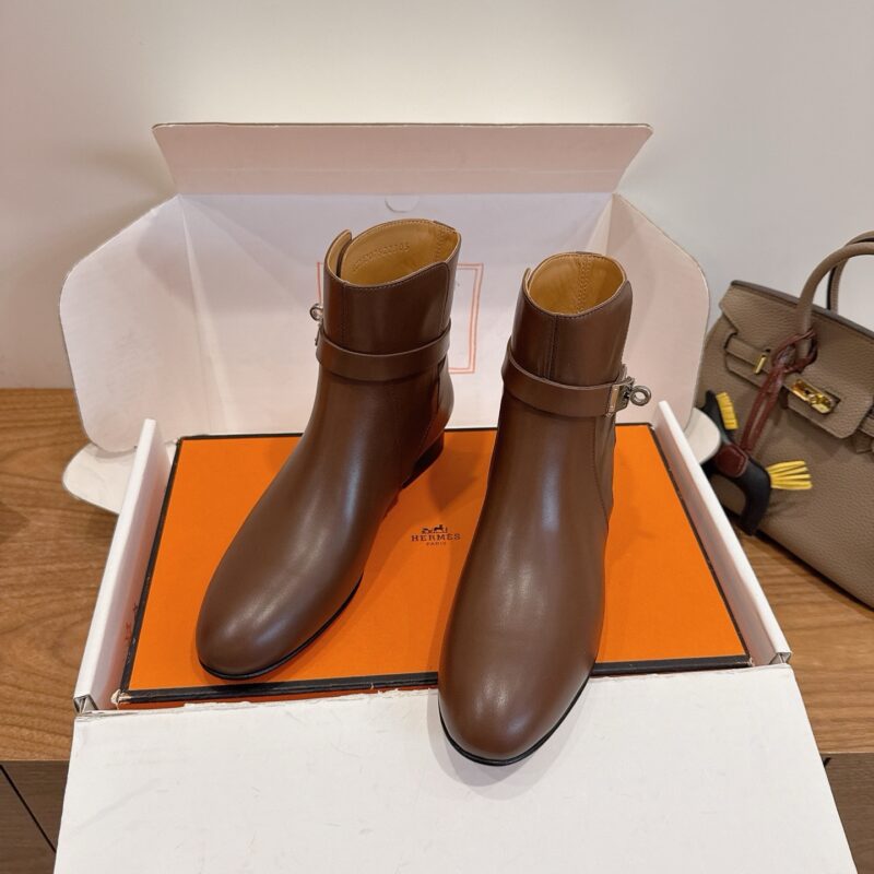 Hermes authentic quality boots 2025