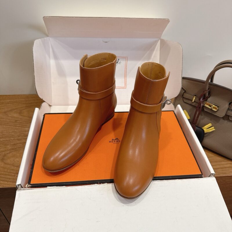 Hermes authentic quality boots 2025