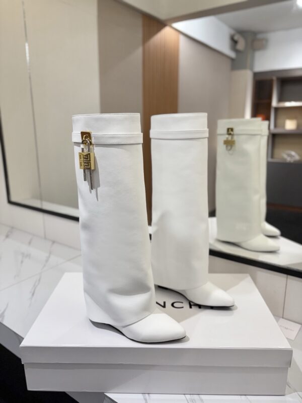 Givenchy shark lock boots authentic quality 2025