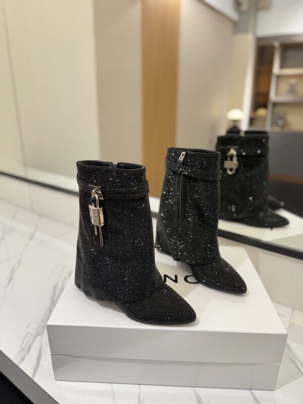 Givenchy shark lock boots authentic quality 2025