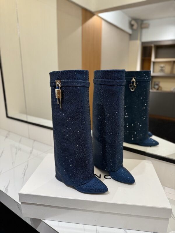 Givenchy shark lock boots authentic quality 2025