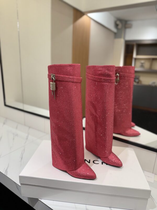 Givenchy shark lock boots authentic quality 2025