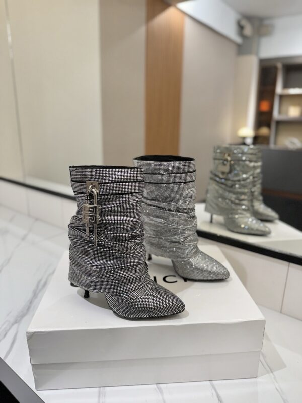Givenchy shark lock boots authentic quality 2025