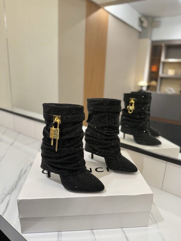 Givenchy shark lock boots authentic quality 2025