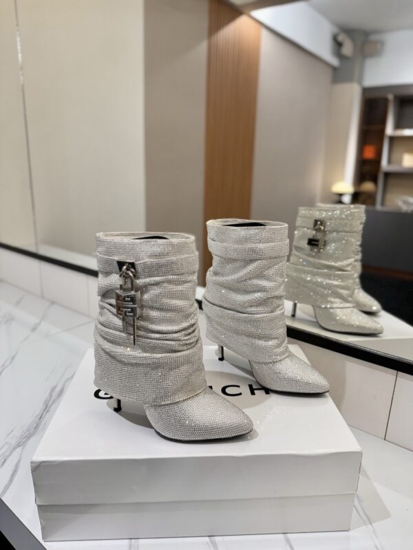 Givenchy shark lock boots authentic quality 2025