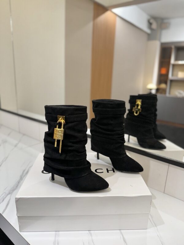Givenchy shark lock boots authentic quality 2025