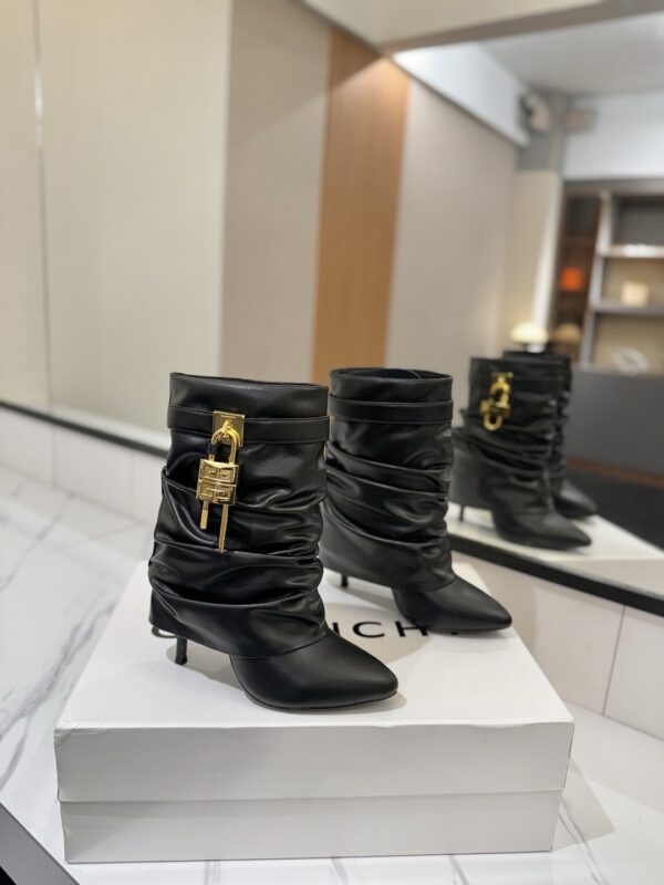 Givenchy shark lock boots authentic quality 2025