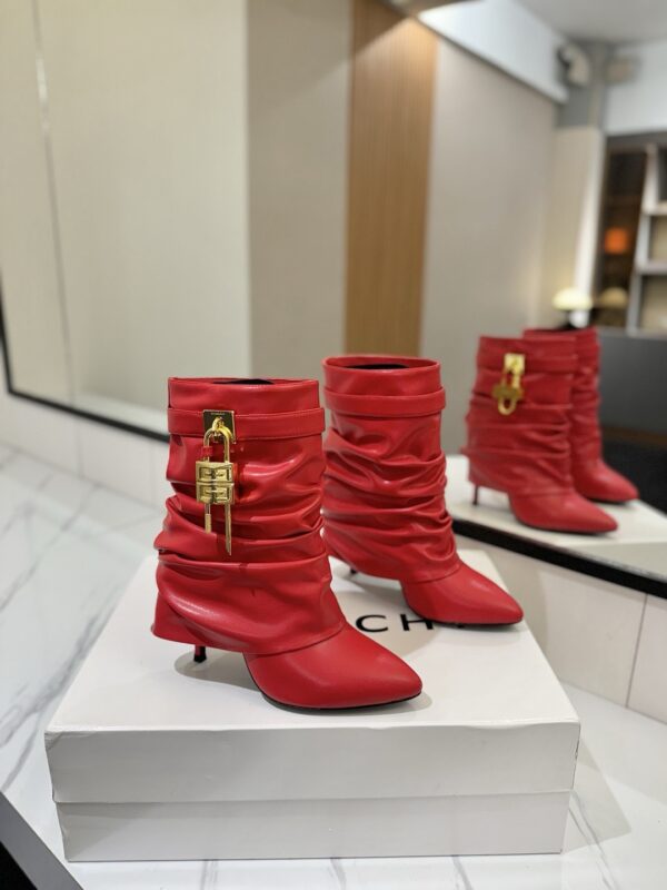 Givenchy shark lock boots authentic quality 2025