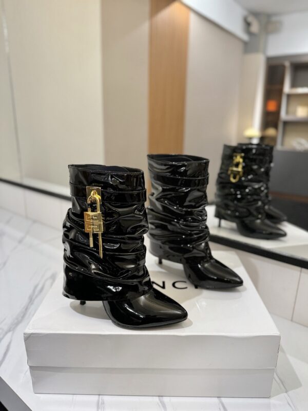 Givenchy shark lock boots authentic quality 2025