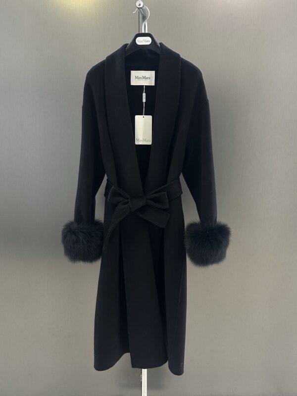 Maxmara fur coat cashmere authentic quality 2025