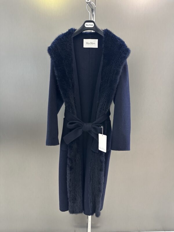 Maxmara fur coat cashmere authentic quality 2025