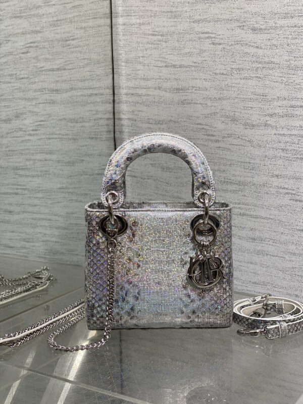 Lady Dior bag python leather authentic quality 2025