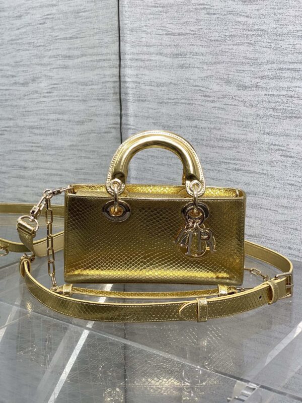 Dior d-joy bag python leather authentic quality 2025