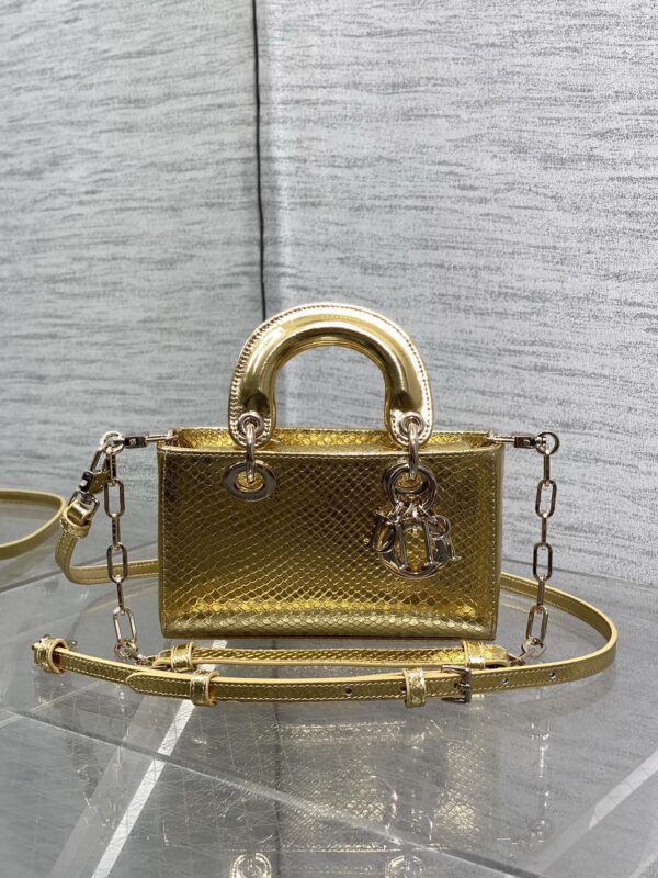 Dior d-joy bag python leather authentic quality 2025