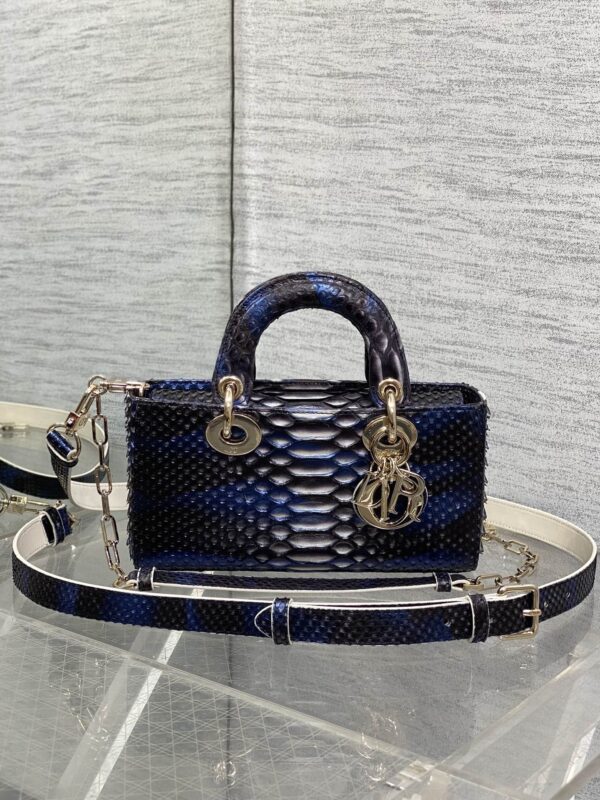 Dior d-joy bag python leather authentic quality 2025